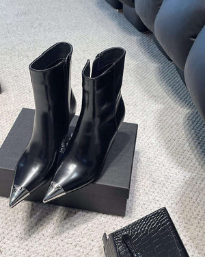 Prada Women's Shoes Boots 75 mm Heel P67337 - 35 - View 1