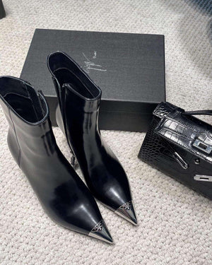 Prada Women's Shoes Boots 75 mm Heel P67337 - 35 - View 4