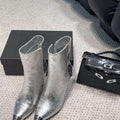 Prada Women's Shoes Boots 75 mm Heel P67338 - 35 - View 1