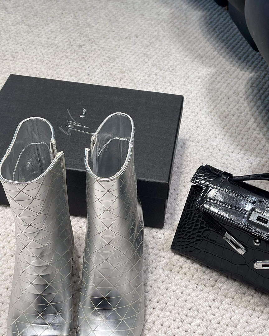 Prada Women's Shoes Boots 75 mm Heel P67338 - 35 - View 9
