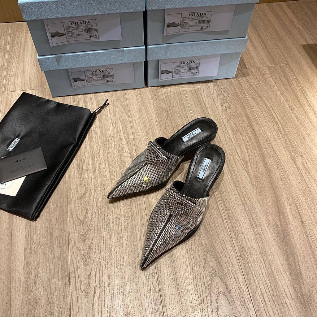 Prada Women's Shoes Prada Designer Pumps Heel 50mm P82306