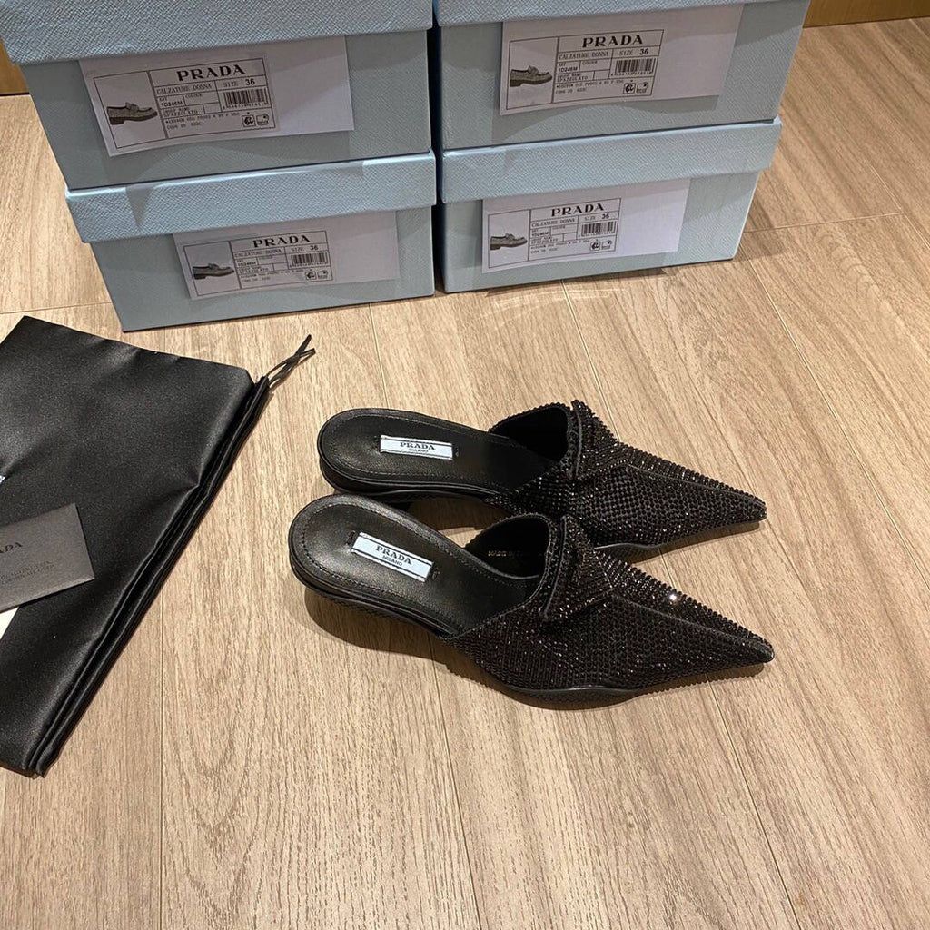 Prada Women's Shoes Prada Designer Pumps Heel 50mm P82307