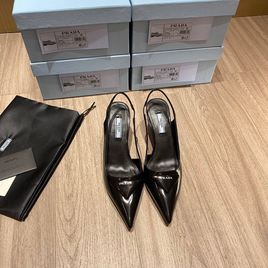 Prada Women's Shoes Prada Designer Pumps Heel 65mm P82300