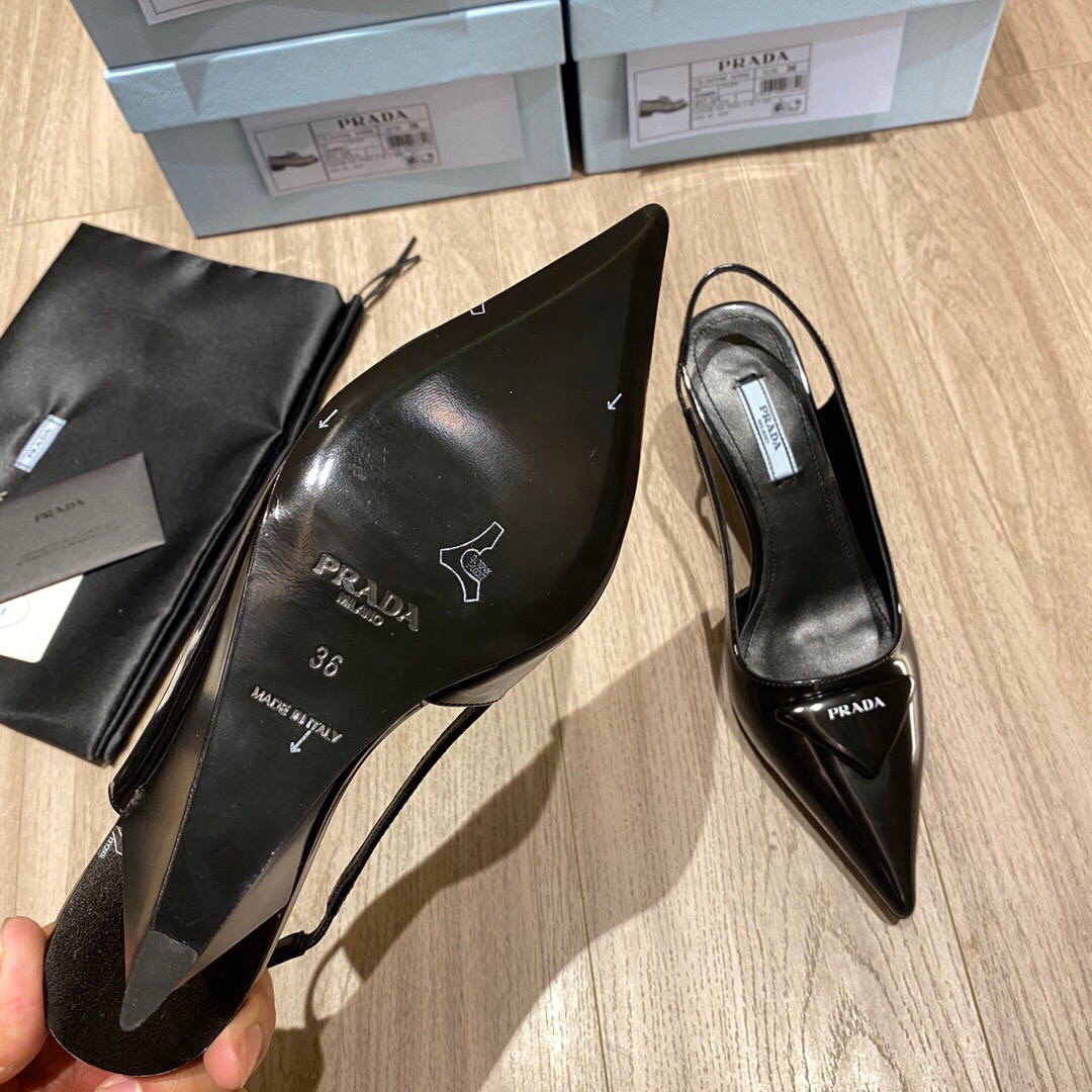 Prada Women's Shoes Prada Designer Pumps Heel 65mm P82300