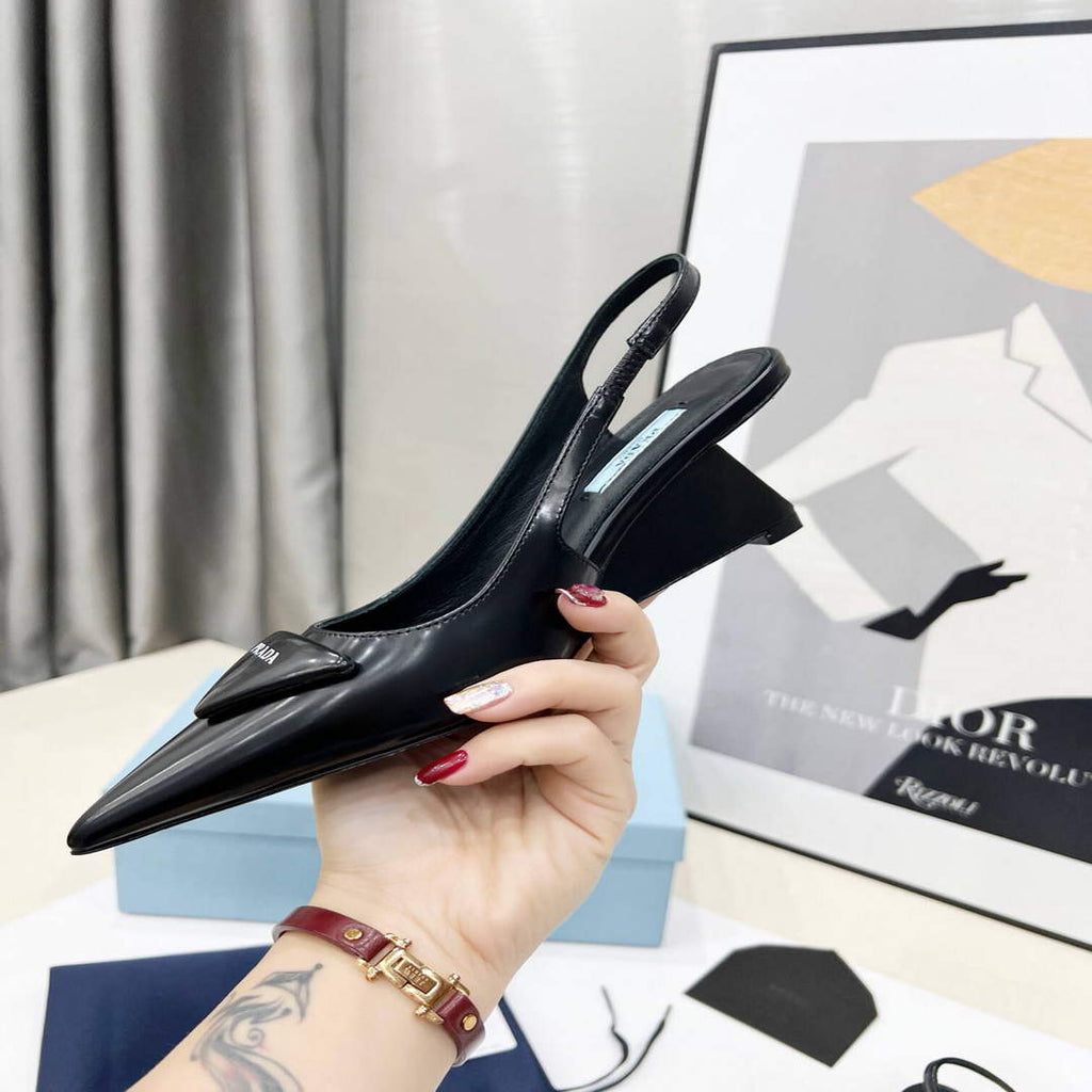 Prada Women's Shoes Prada Designer Pumps Heel 65mm P82304