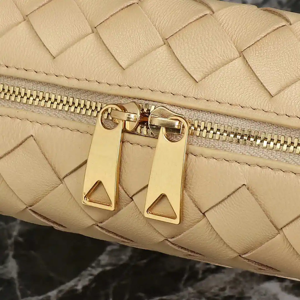 Bottega Veneta BV 680254 Mini Loop Camera Bag Apricot