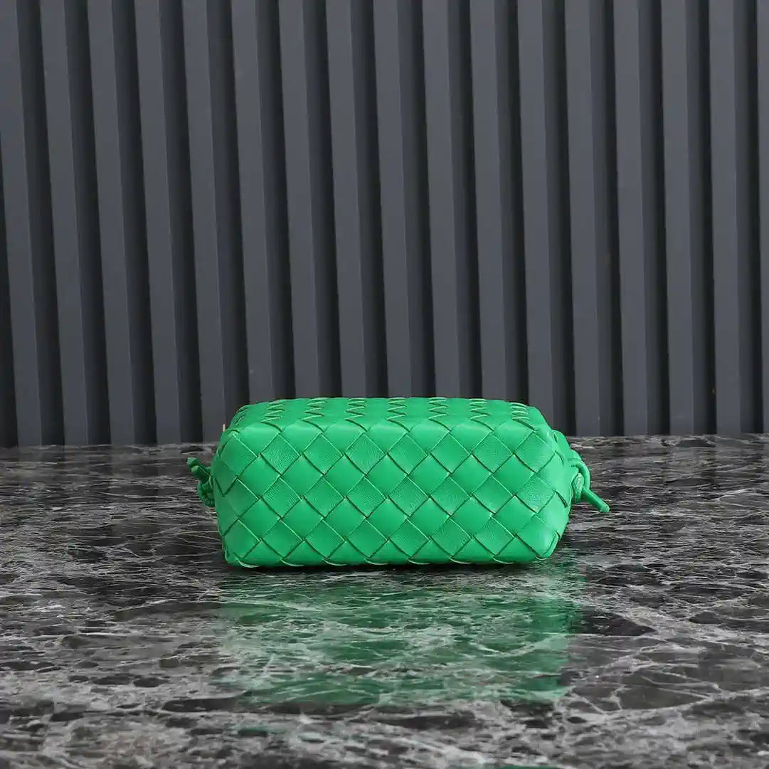 Bottega Veneta BV 680254 Mini Loop Camera Bag Green