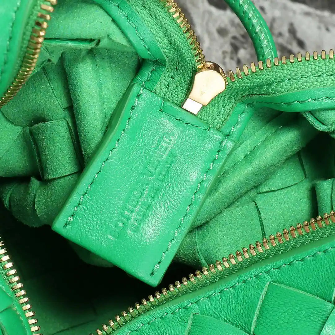 Bottega Veneta BV 680254 Mini Loop Camera Bag Green