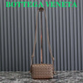 Bottega Veneta BV 680254 Mini Loop Camera Bag Dark Brown