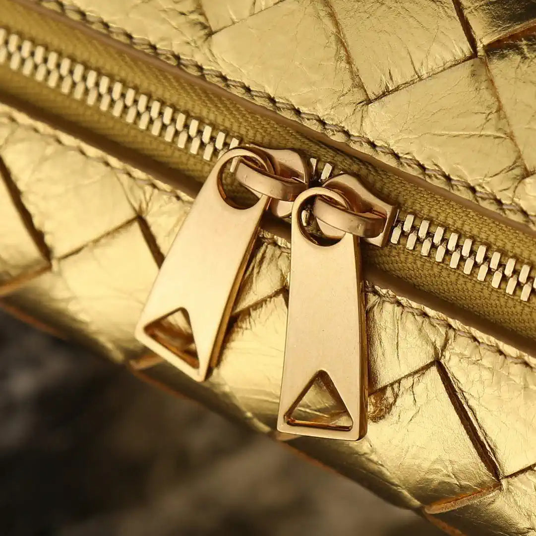 Bottega Veneta BV 680254 Mini Loop Camera Bag gold