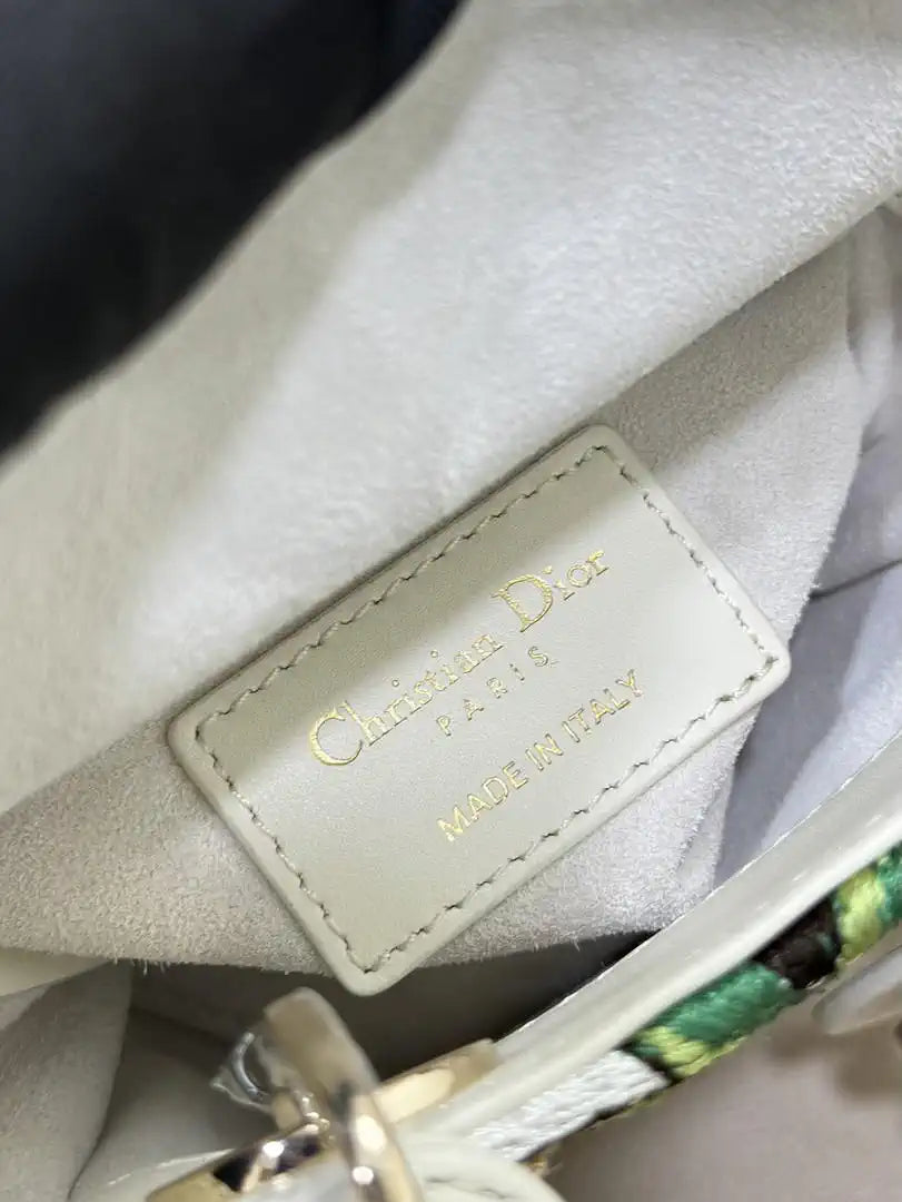 Dior S0856 Micro Lady Dior with Small Trunk Multicolor Embroidered Calfskin Mbox002