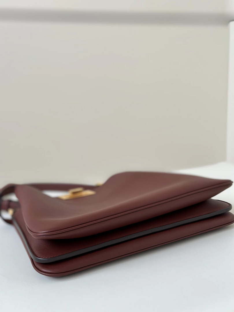 Fendi 8BN353AOVHF19P8 Peekaboo Soft Medium Wine Red leather bag 80172