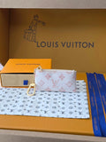 Louis Vuitton New Key Pouch LV M27673 White