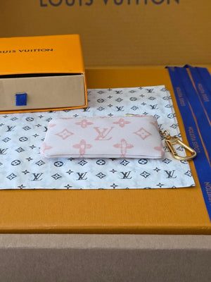 Louis Vuitton New Key Pouch LV M27673 White - Default Title - View 3