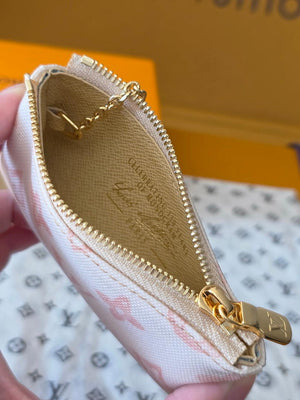 Louis Vuitton New Key Pouch LV M27673 White - Default Title - View 8