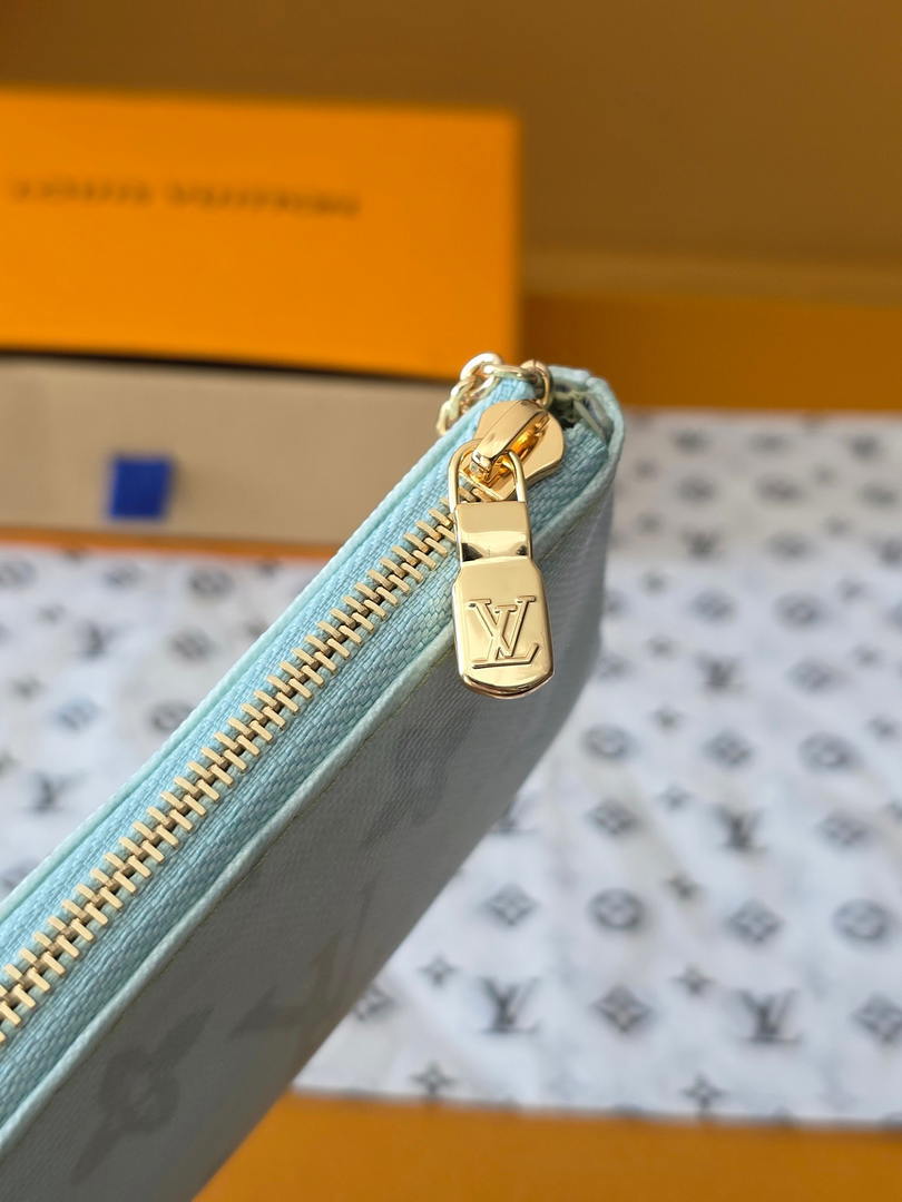 Louis Vuitton New Key Pouch LV M27672 Green - Default Title - View 7
