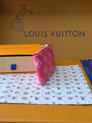Louis Vuitton New Key Pouch LV M27673 Plum - Default Title - View 4