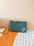 LV M27141 Louis Vuitton New Key Pouch S Green