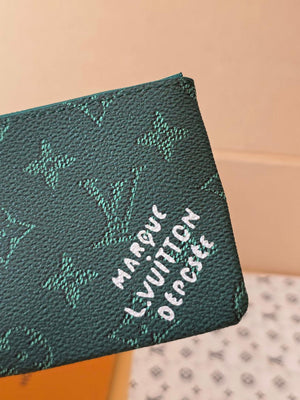 LV M27141 Louis Vuitton New Key Pouch S Green - Default Title - View 8