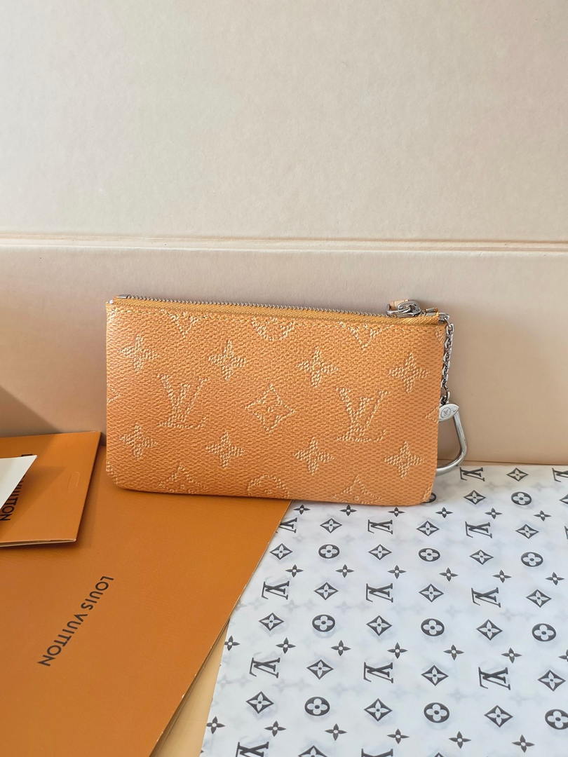 Louis Vuitton New Key Pouch S LV   M27114 Yellow