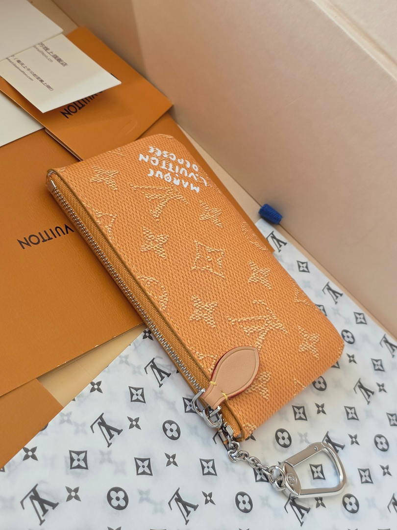 Louis Vuitton New Key Pouch S LV   M27114 Yellow
