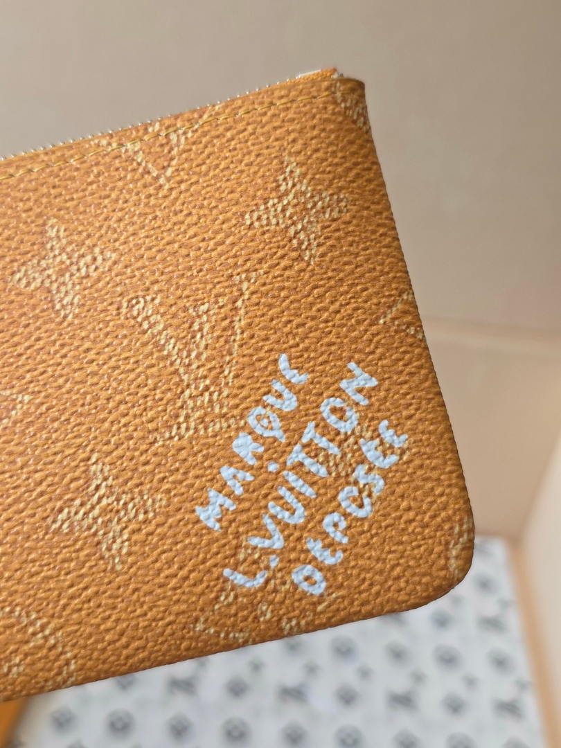 Louis Vuitton New Key Pouch S LV   M27114 Yellow