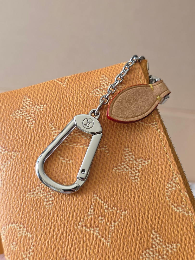 Louis Vuitton New Key Pouch S LV   M27114 Yellow