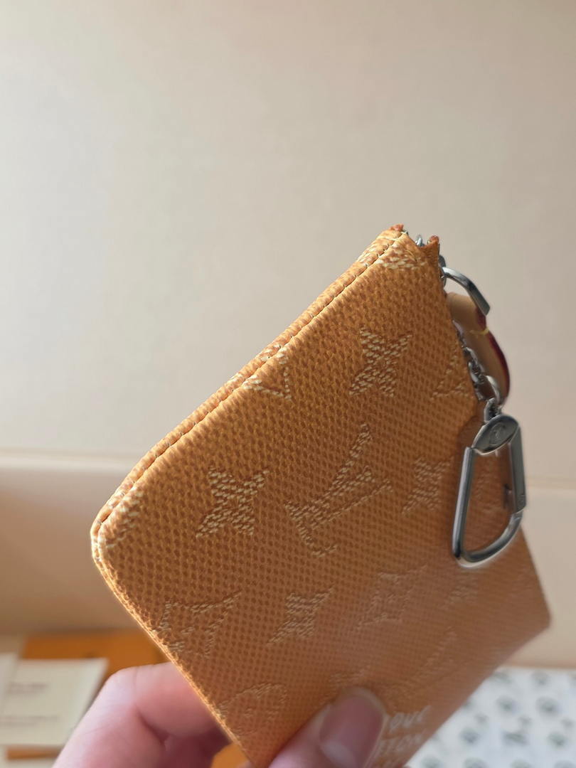 Louis Vuitton New Key Pouch S LV   M27114 Yellow