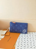 LV M27112 Louis Vuitton New Key Pouch S Blue
