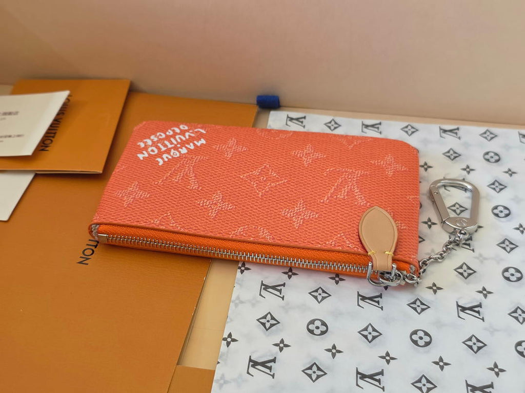 Louis Vuitton New Key Pouch S LV M27114 Orange
