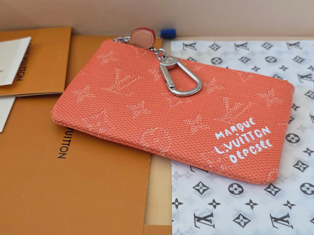 Louis Vuitton New Key Pouch S LV M27114 Orange
