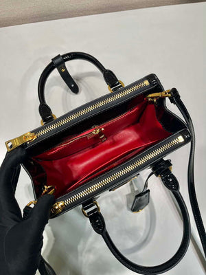 Prada 1BA906 Prada Patent leather mini-bag Black - Default Title - View 8