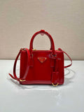 Prada 1BA906 Prada Patent leather mini-bag Red