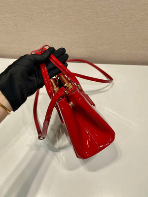 Prada 1BA906 Prada Patent leather mini-bag Red - Default Title - View 5