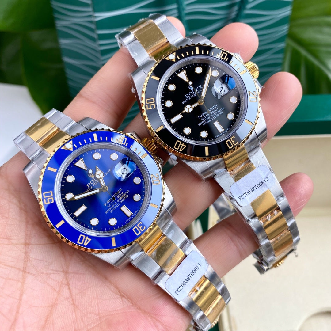 Rolex Submariner Date Oyster 41 mm  Oystersteel and yellow gold Reference 126613LB Black