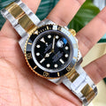 Rolex Submariner Date Oyster 41 mm  Oystersteel and yellow gold Reference 126613LB Black