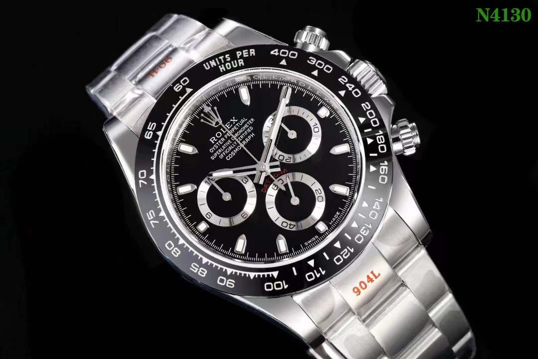 Rolex Watches M126506 Cosmograph-Daytona Oyster Black 40 mm Platinum