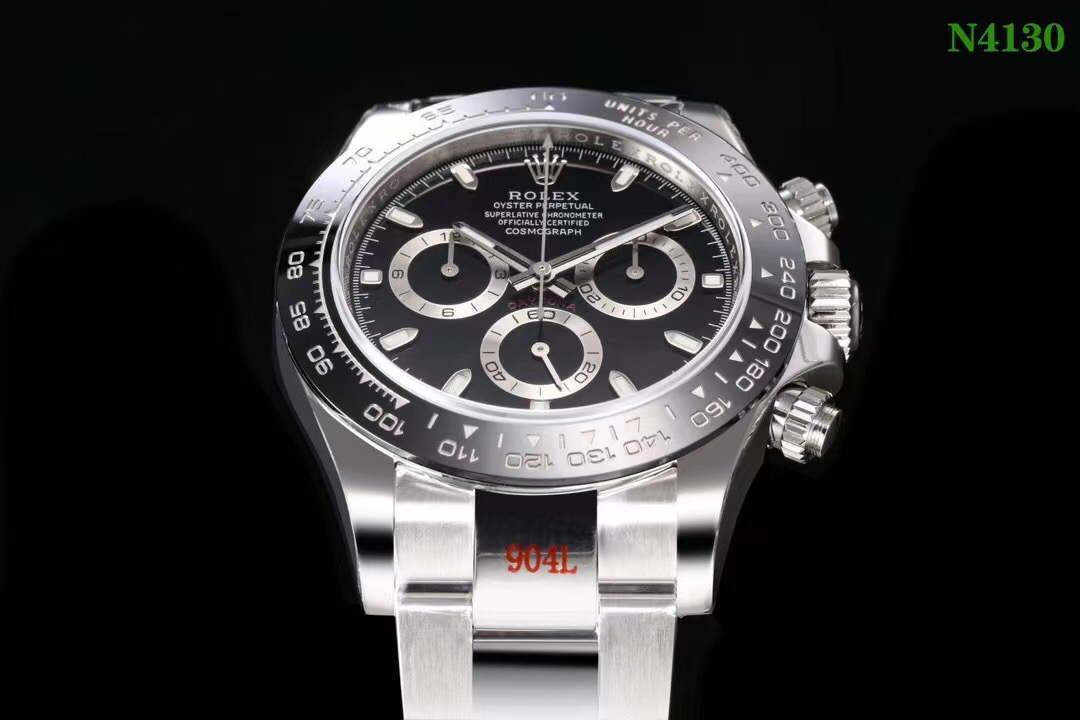 Rolex Watches M126506 Cosmograph-Daytona Oyster Black 40 mm Platinum