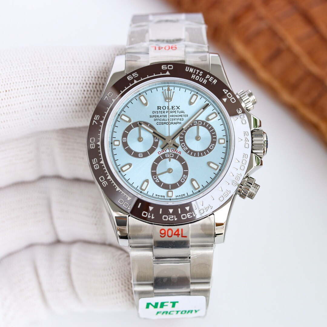 Rolex Watches M126506 Cosmograph-Daytona Oyster Ice blue 40 mm Platinum