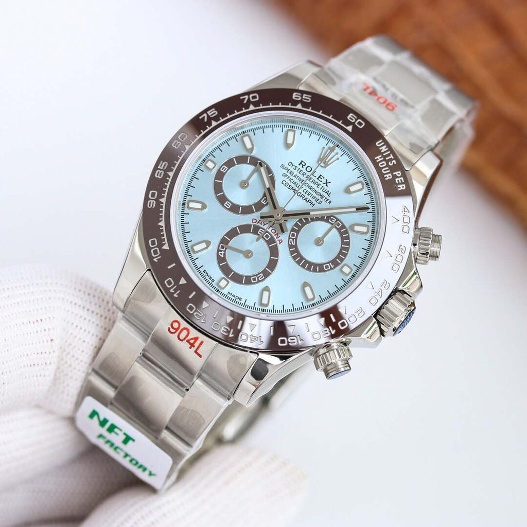 Rolex Watches M126506 Cosmograph-Daytona Oyster Ice blue 40 mm Platinum