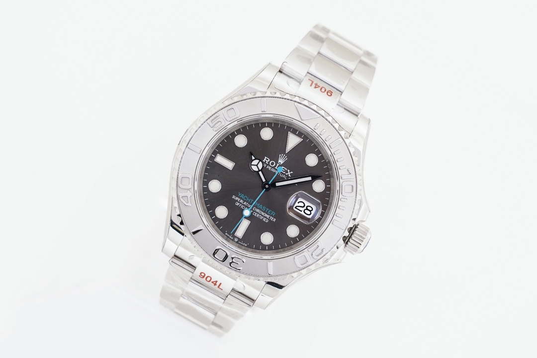 Rolex Watches M126622 Yacht Master 40MM R9821210 Platinum with an Oyster Bracelet - Default Title - View 1