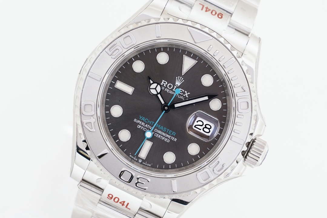Rolex Watches M126622 Yacht Master 40MM R9821210 Platinum with an Oyster Bracelet
