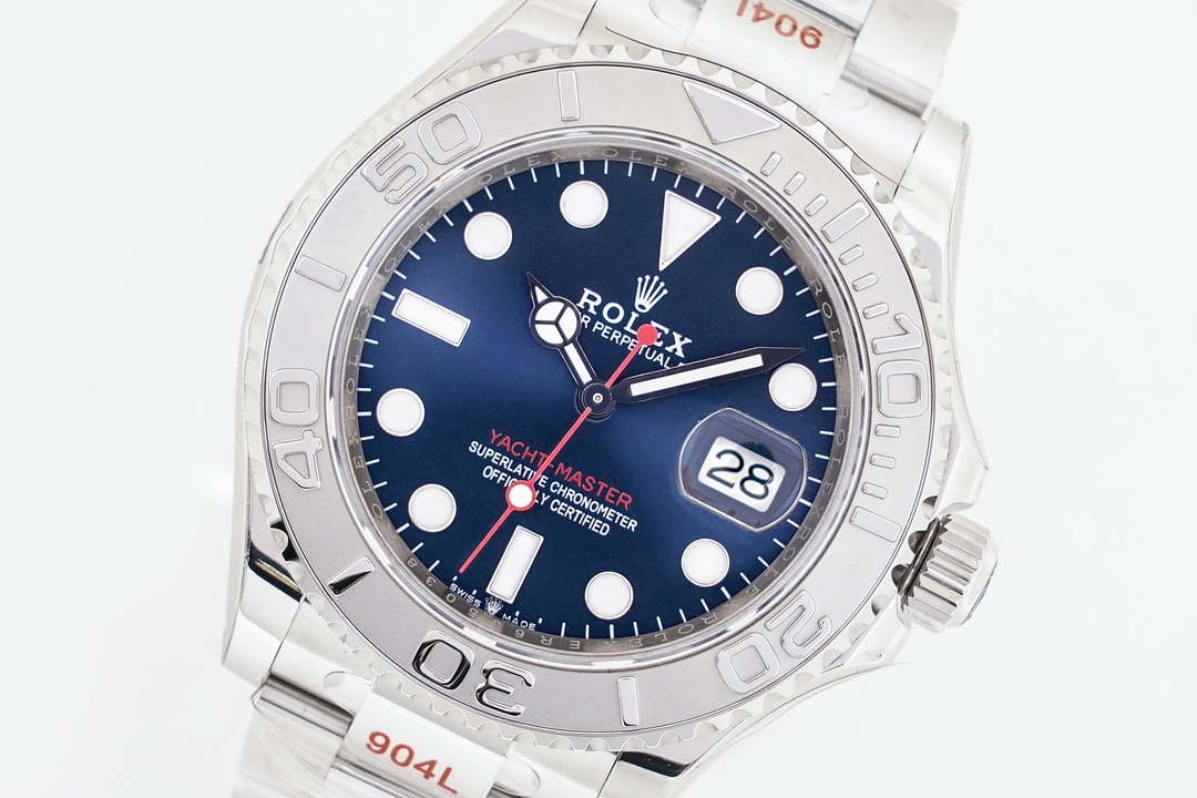 Rolex Watches M126622 Yacht Master 40MM R9821211 Platinum with an Oyster Bracelet