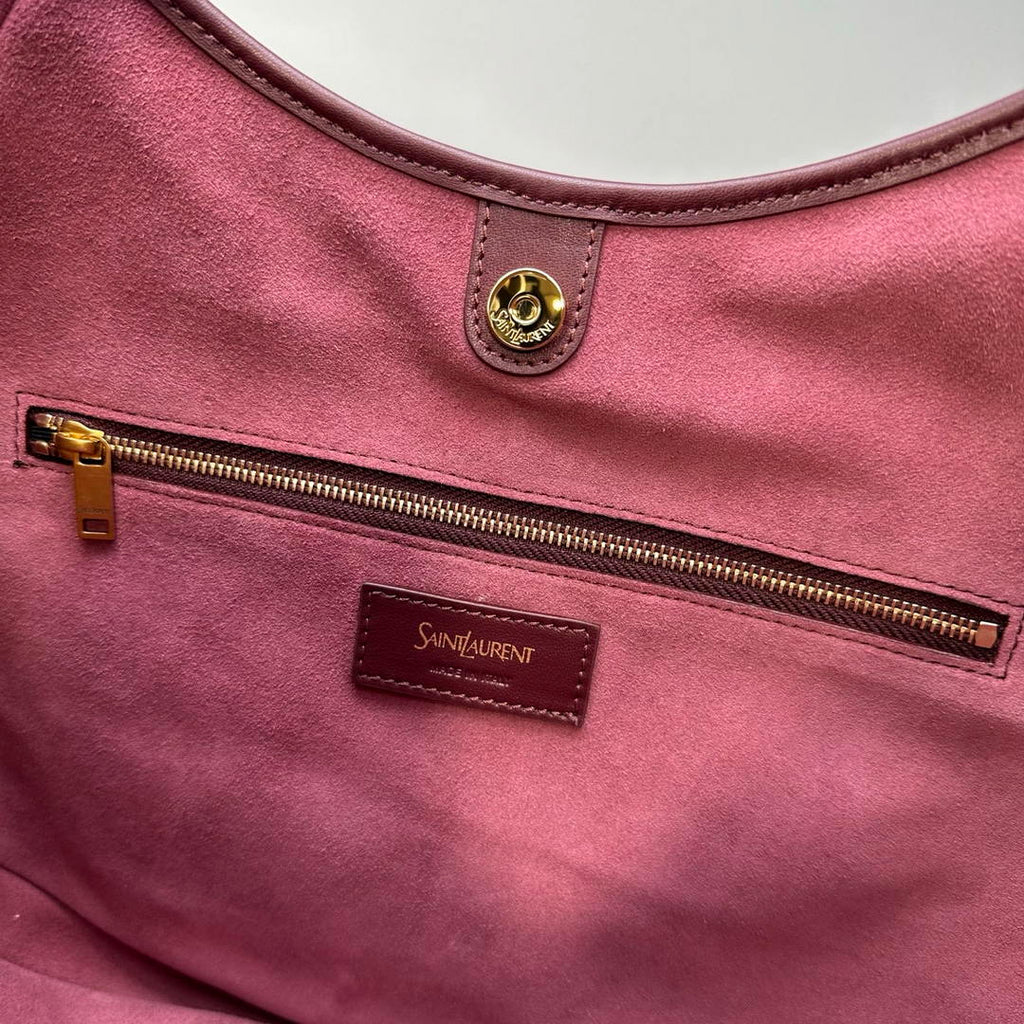 Saint Laurent YSL 851432 MOMBASA Samll in leather Wine Red