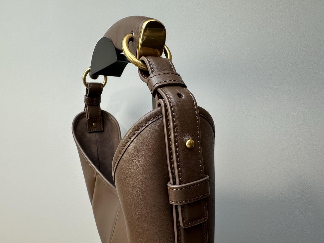 Saint Laurent YSL 851432 MOMBASA Samll in leather Dark Brown