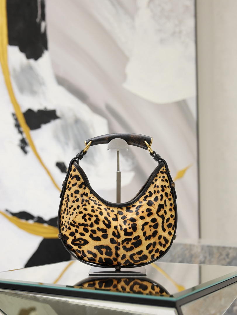 Saint Laurent YSL 851432 MOMBASA Samll in pony hair leather