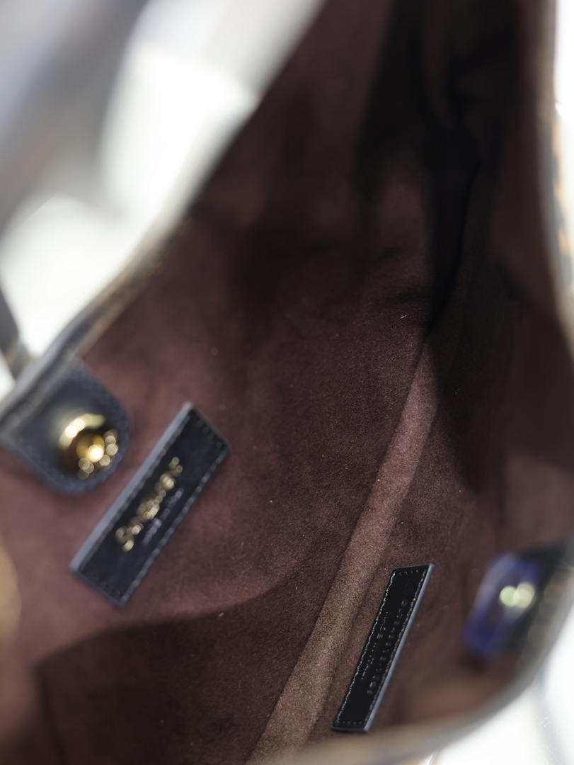 Saint Laurent YSL 851432 MOMBASA Samll in pony hair leather