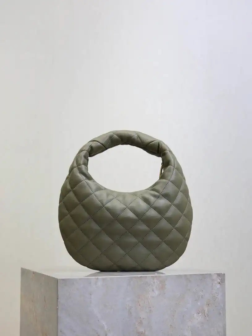Saint Laurent YSL 851689 ICARINO in quilted nappa Green