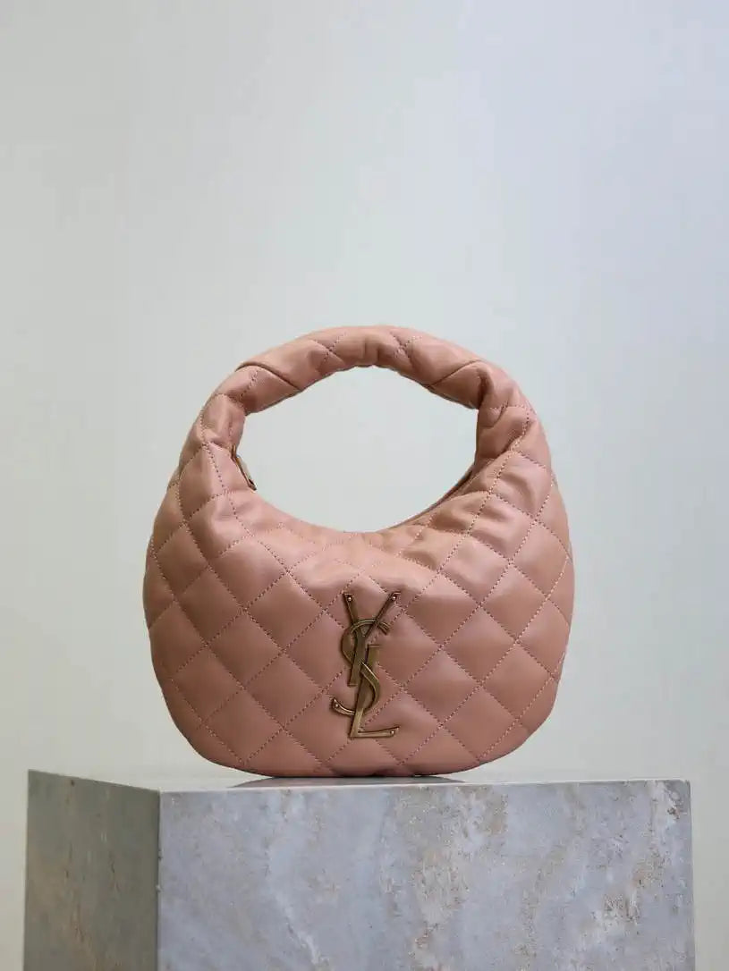 Saint Laurent YSL 851689 ICARINO in quilted nappa Pink