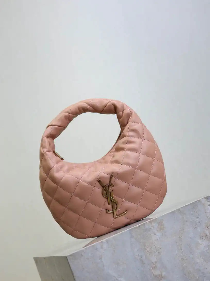 Saint Laurent YSL 851689 ICARINO in quilted nappa Pink